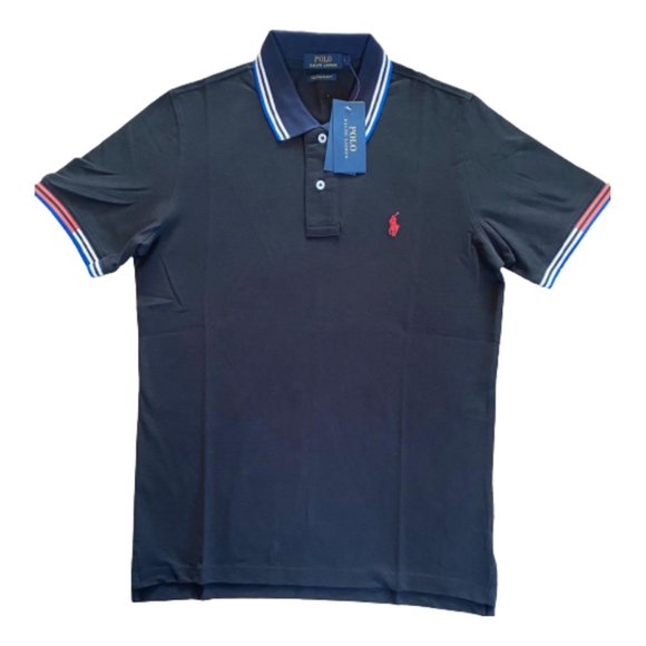 Polo Ralph Lauren Other - NWT Polo Ralph Lauren Mesh  Black Polo Shirt Size Small